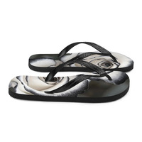 Rose Frabic Flip-Flops  - Thumbnail 5