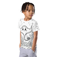 Sting Ray Kids crew neck t-shirt - Thumbnail 2