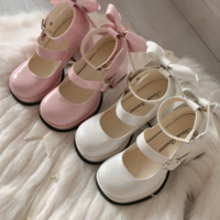 Kawaii Bow Mary Jane High Heels - Thumbnail 7