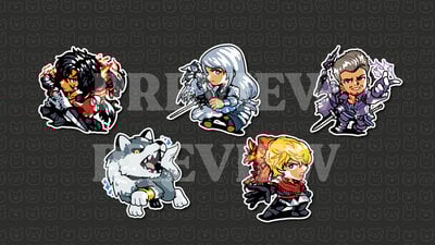 FF16 3" Stickers