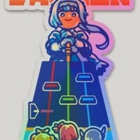 Holographic Ongeki Jumbo Sticker - Thumbnail 1