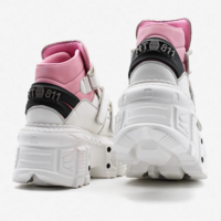 Edgy Punk Style Women’s Sneakers - Thumbnail 5