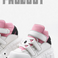 Edgy Punk Style Women’s Sneakers - Thumbnail 6