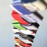 Happy Garland - 12ft - Skinny - Eco and Handmade - Thumbnail 1