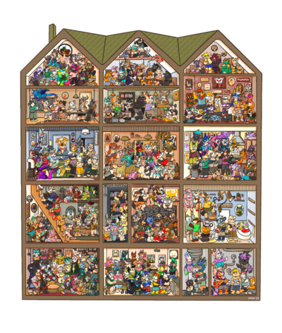 CLUE HOUSE Where’s Waldo Large Print