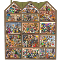 CLUE HOUSE Where’s Waldo Large Print