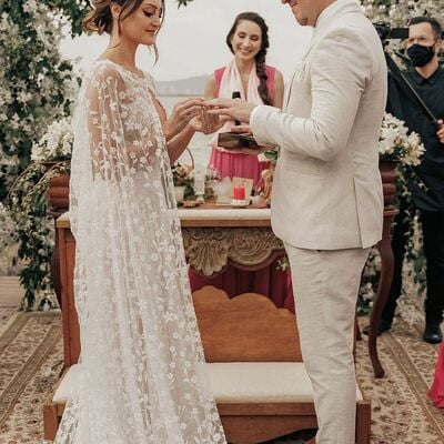 Luxury 3d flowers floral wedding dress bridal gown wedding gown