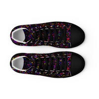 Cosmic Womens high top canvas shoes ( Only available in select countries) - Thumbnail 5