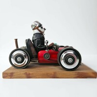 Art Sculpture by Gianluigi Punzo "Racing Soul in Metal" by Gianluigi Punzo - Thumbnail 8