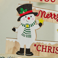 Christmas Wooden Ornaments With Letters For Kid's Wall SG905 - Thumbnail 4