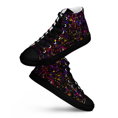 Cosmic Mens high top canvas shoes ( Only Available in select countries )