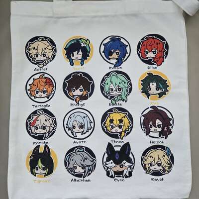 Tote bags - genshin, hsr, arknights