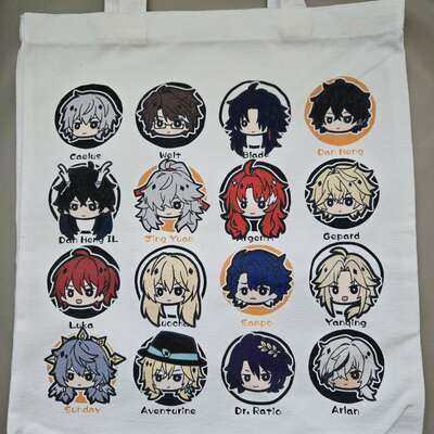 Tote bags - genshin, hsr, arknights
