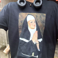 Free Shipping-NICOLE RICHIE NUN TEE - Thumbnail 1