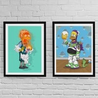 A3 Print by Dhani Barragan "There's a snake in my boot!" - Thumbnail 3