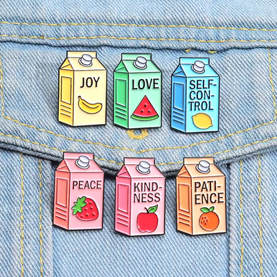*free shipping*fruit juice pins set/6 pcs - Thumbnail 1