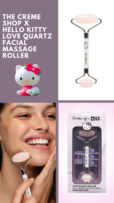 The Creme Shop x Love Quartz Facial Massage Roller