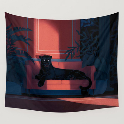 The Study - Wall Tapestry