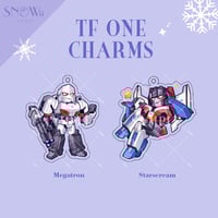 TF ONE Charms-Megatron & Starscream - Thumbnail 1