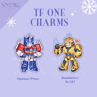 TF ONE Charms-Optimus & Bumblebee - Thumbnail 1