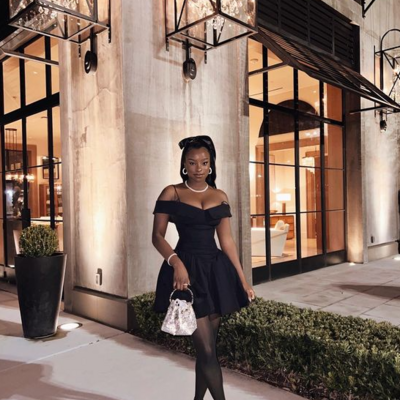 Straps black a-line short homecoming dresses