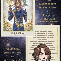 Prayer Card - Saint Viktor - Thumbnail 1
