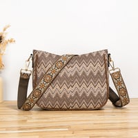 Women Shoulder Handbag Tote Fashion Hobo Purses Handbag Brown - Thumbnail 2