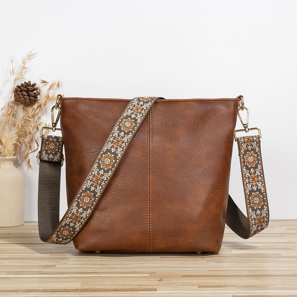 Women Shoulder Bag Vintage Crossbody Purse Handbag with
