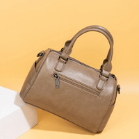 Women Shoulder Handbag Multiple Pockets Bag Ladies Crossbody Purse khaki - Thumbnail 2