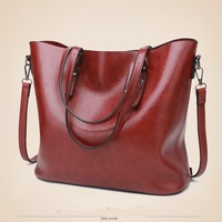 Women Top Handle Satchel Handbags Shoulder Bag Messenger Tote Bag Red - Thumbnail 2