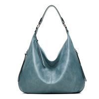 Women Shoulder Bags Tote Satchel Hobo 3pcs Purse Set Blue - Thumbnail 2