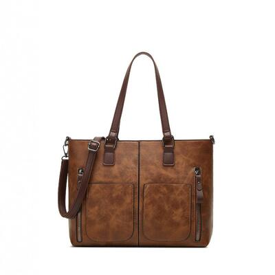 LOVEVOOK Purses Tote Bag for Women, Handbags Large Shoulder Bag Brown