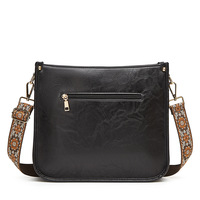 Womens Fashion Shoulder Bags Large Tote Bag Retro Purse Handbag Black - Thumbnail 2