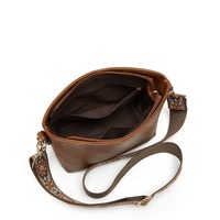 Women Purses and Handbags Leather Top Handle Satchel Shoulder Bags Brown - Thumbnail 2