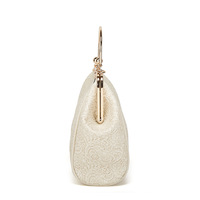 Fashion Women's Shoulder Bag Lace Handbag White - Thumbnail 1
