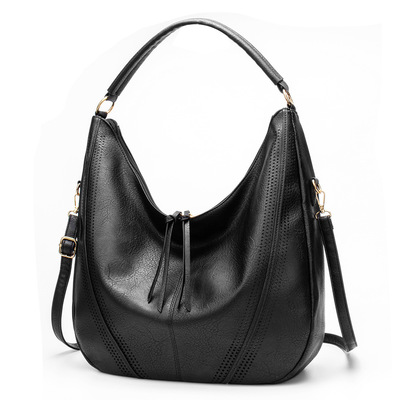 Women fashion handbags wallet tote bag shoulder bag two piece black