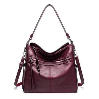 Women handbags with crossbody strap purple - Thumbnail 3