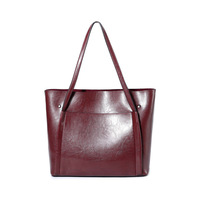 Women Purses and Handbags Leather Hobo Bags Red - Thumbnail 1