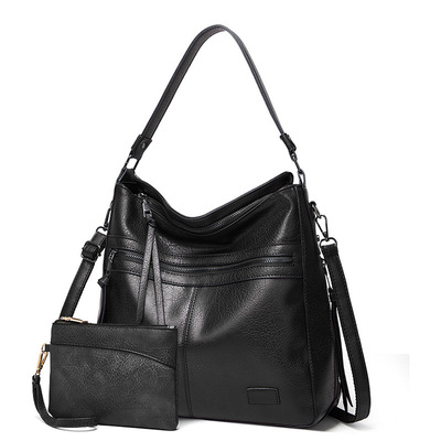 Fashion hobo bags large purse and handbags black - Thumbnail 5