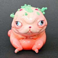 Art Creature by Katyushka Art "CACTUS CAT"  - Thumbnail 1