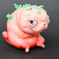 Art Creature by Katyushka Art "CACTUS CAT"  - Thumbnail 2