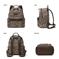 Womens Backpack Purse Leather Backpack Purse for Women Travel Fashion Backpack Brown - Thumbnail 2