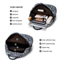 Womens Backpack Purse Leather Backpack Purse for Women Travel Fashion Backpack Blue - Thumbnail 3