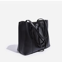 Fashion Women's Shoulder Bag Tote Bag Black - Thumbnail 1