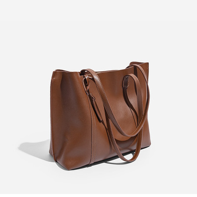 Fashion women's shoulder bag tote bag brown