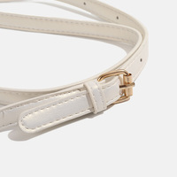 Women Cloud Bag Wrinkled Bag White - Thumbnail 2