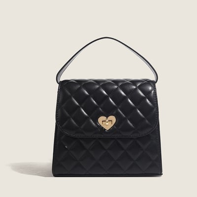 Womens handbags ladies purse satchel shoulder bags black - Thumbnail 5