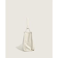 Women Tote Bag Handbags PU Leather Fashion Hobo Shoulder Bags White - Thumbnail 2