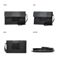Fashion Lady's Handbag Black - Thumbnail 2