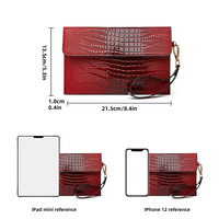 Fashion Lady's Handbag Red - Thumbnail 1